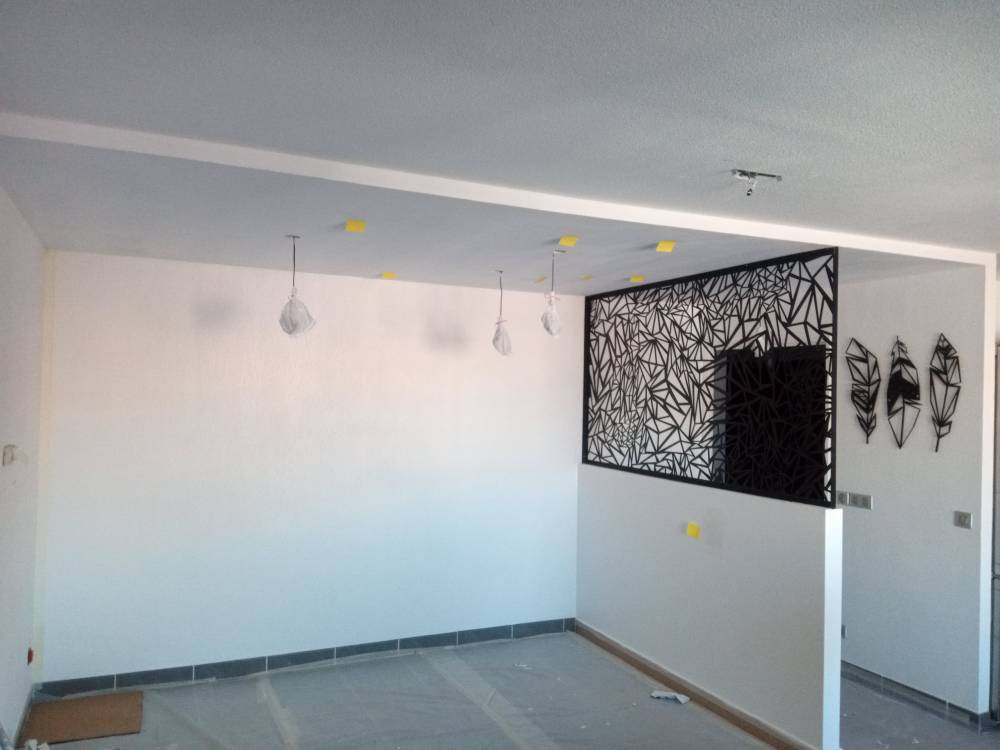 Cloison plaquiste maison